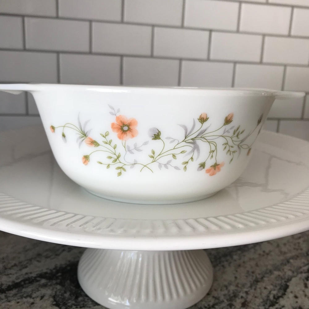 Pyrex | vintage Pyrex England “Emily” pattern bowl